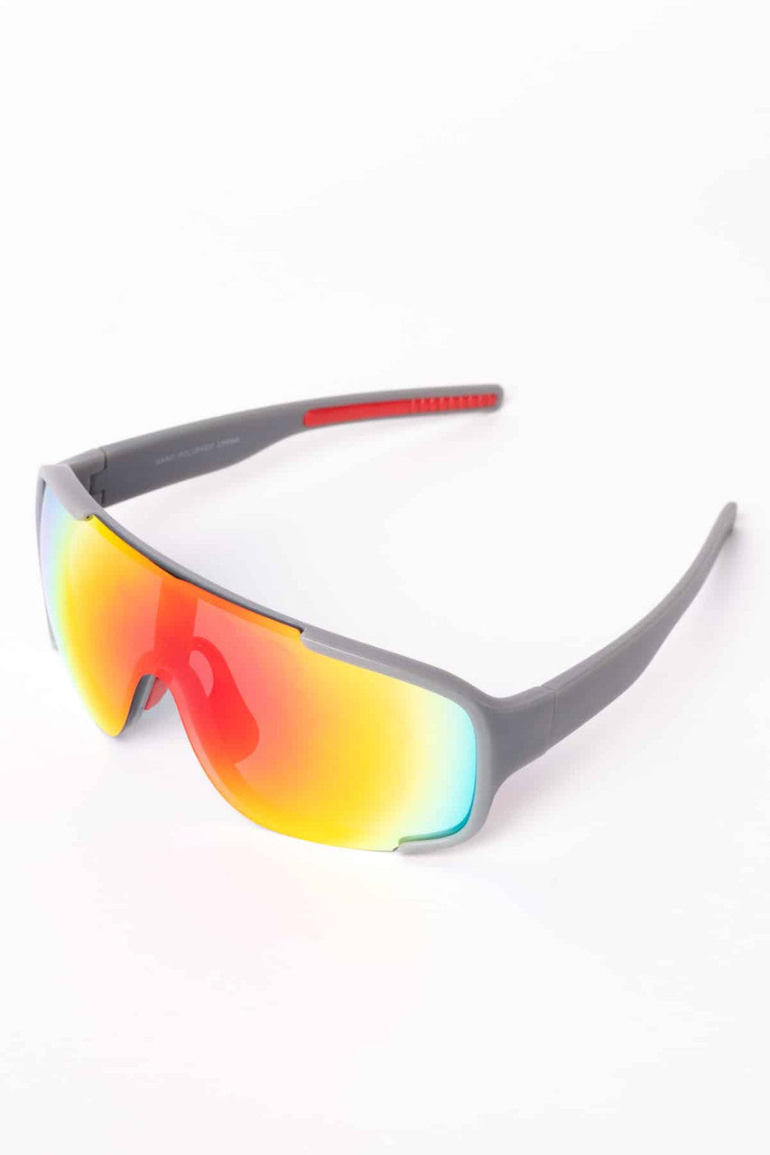 Rainbow Shield Sunglasses
