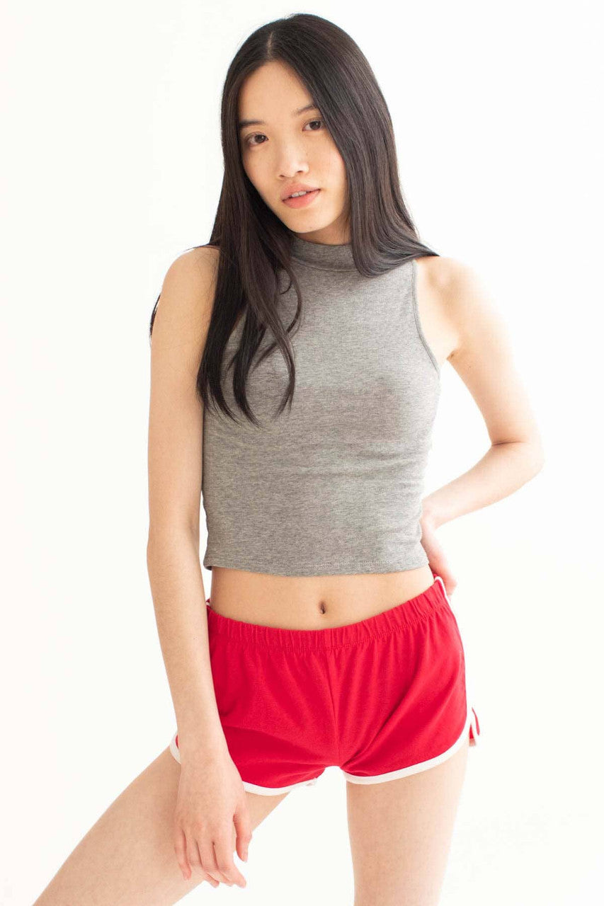 Red Athletic Dolphin Shorts