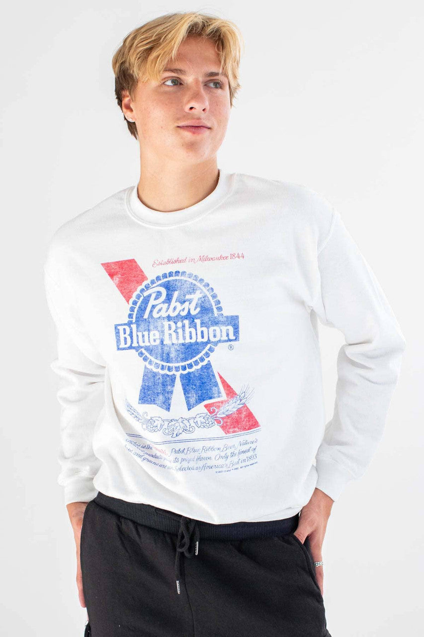 Retro Pabst Blue Ribbon Sweatshirt