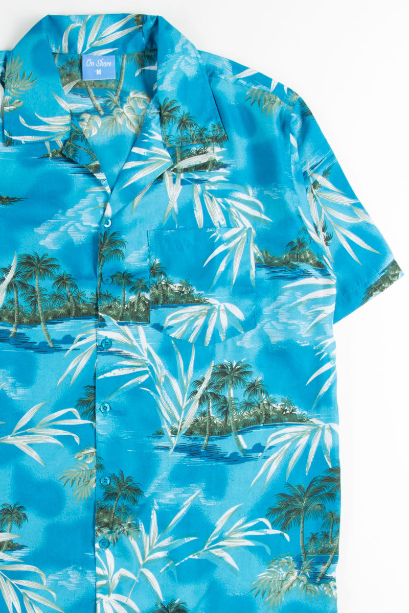 Rocky Island Palms Hawaiian Shirt