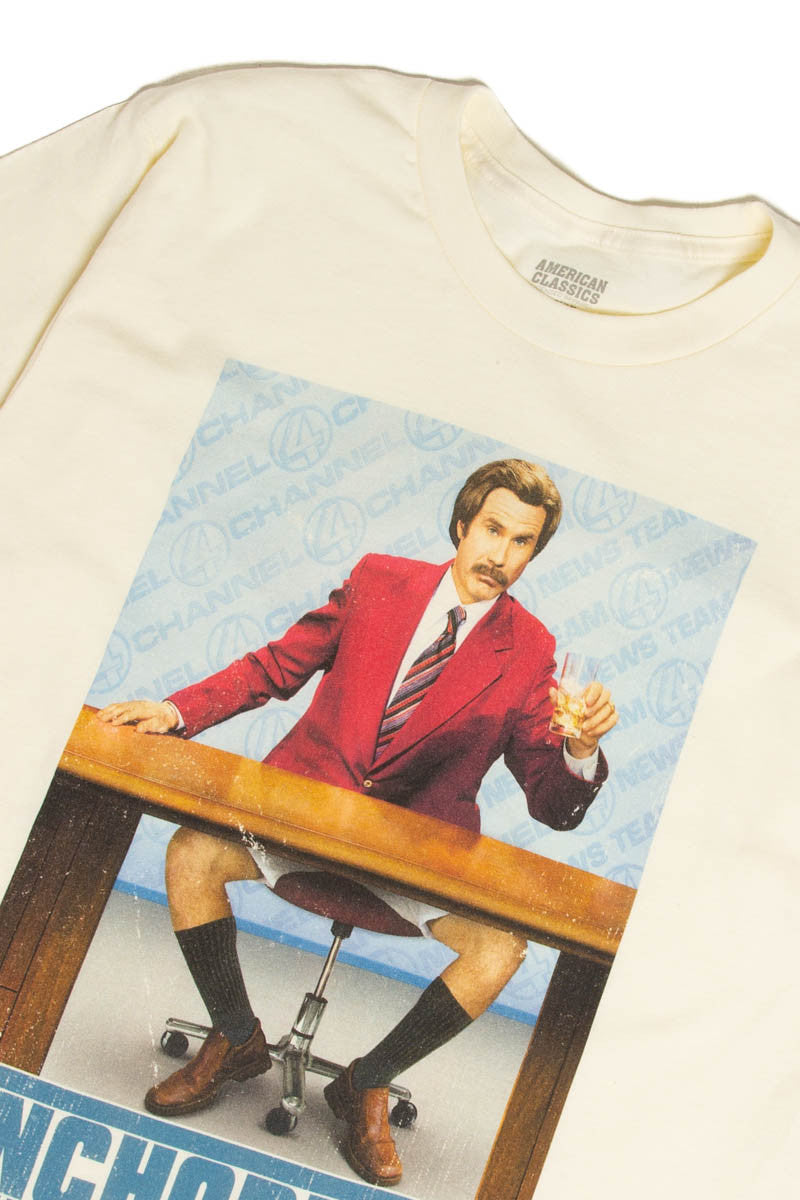 Ron Burgundy Tee