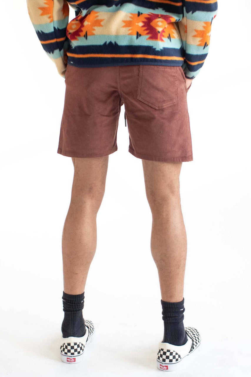 Root Beer Corduroy Shorts