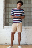 Khaki Corduroy Shorts