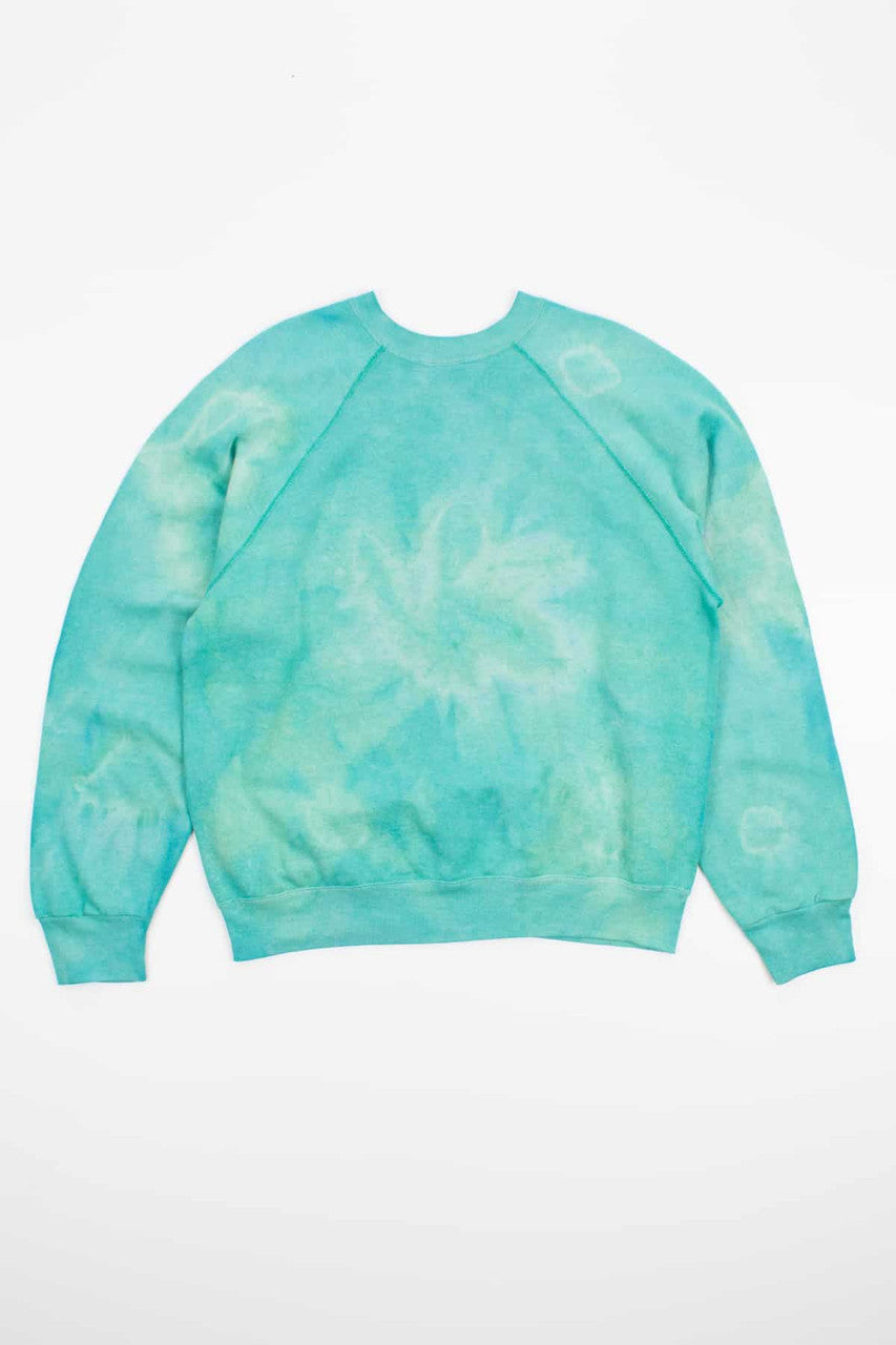 Seafoam Green Bleached Vintage Sweatshirt
