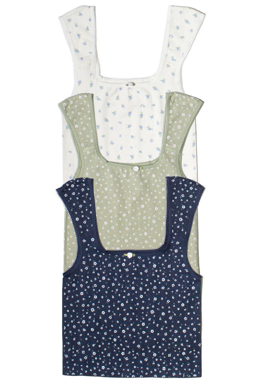 Ditsy Floral Seamless Tank Top