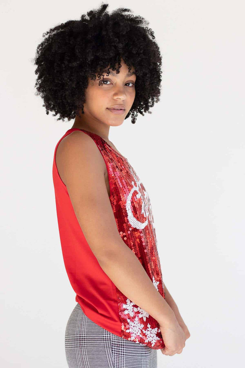 Sequin Merry Christmas Shirt