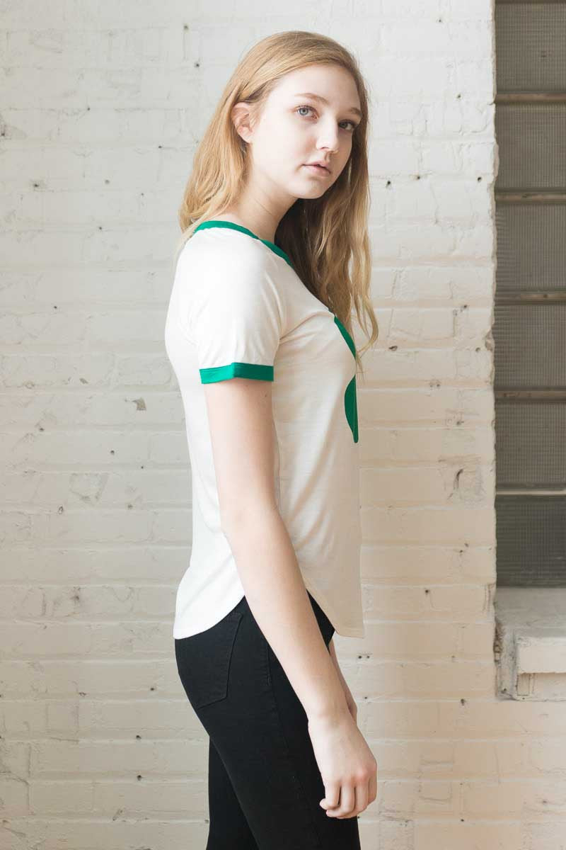 Shamrock Ringer Tee