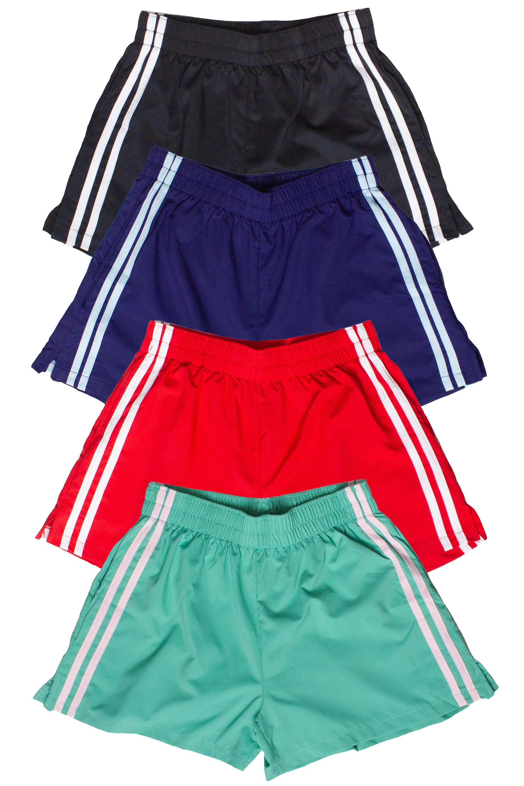 Side Striped Nylon Shorts