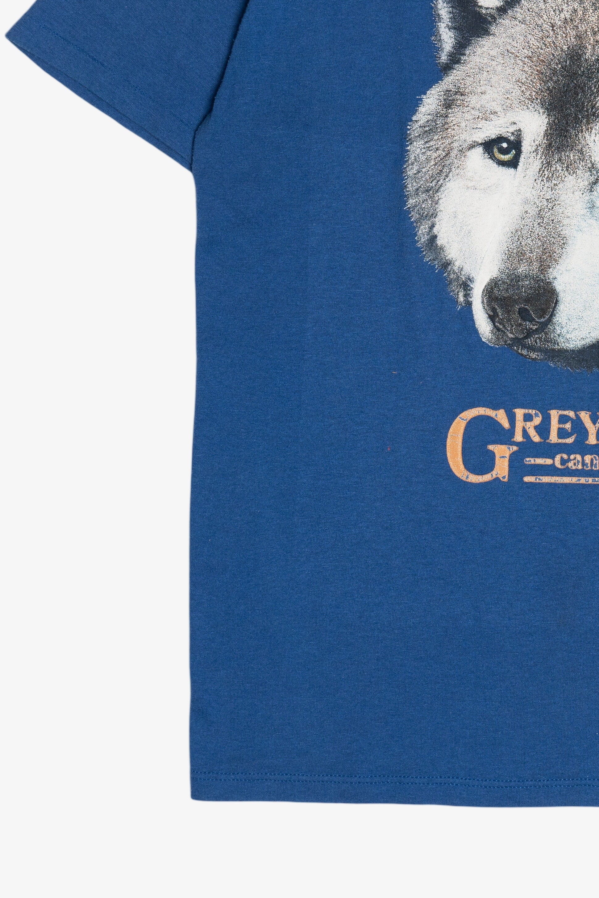 Vintage "Grey Wolf" Canis Lupus" Single Stitch T-Shirt (1990s)