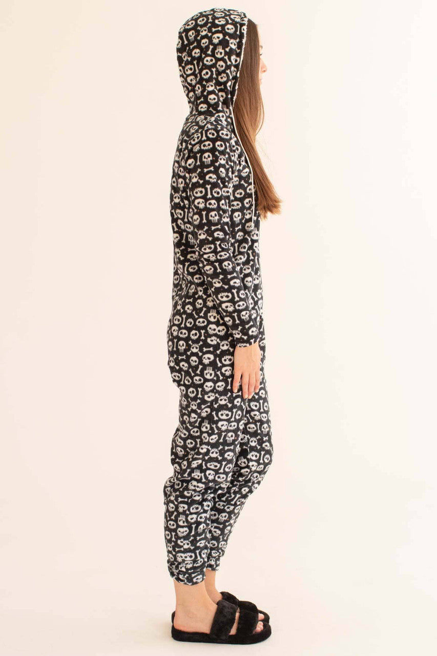 Skull & Crossbones Onesie Pajamas