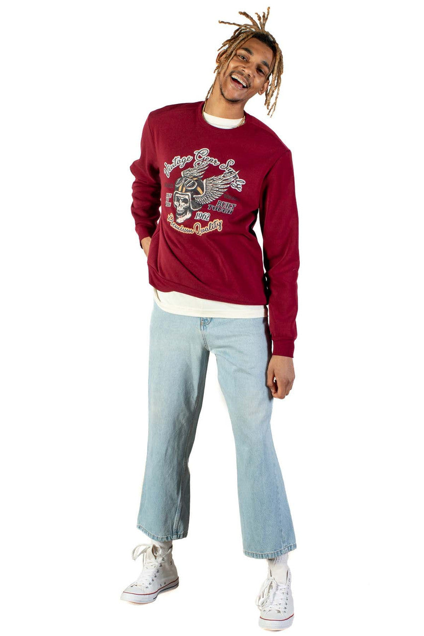 Skull Gear Crew Sweatshirt