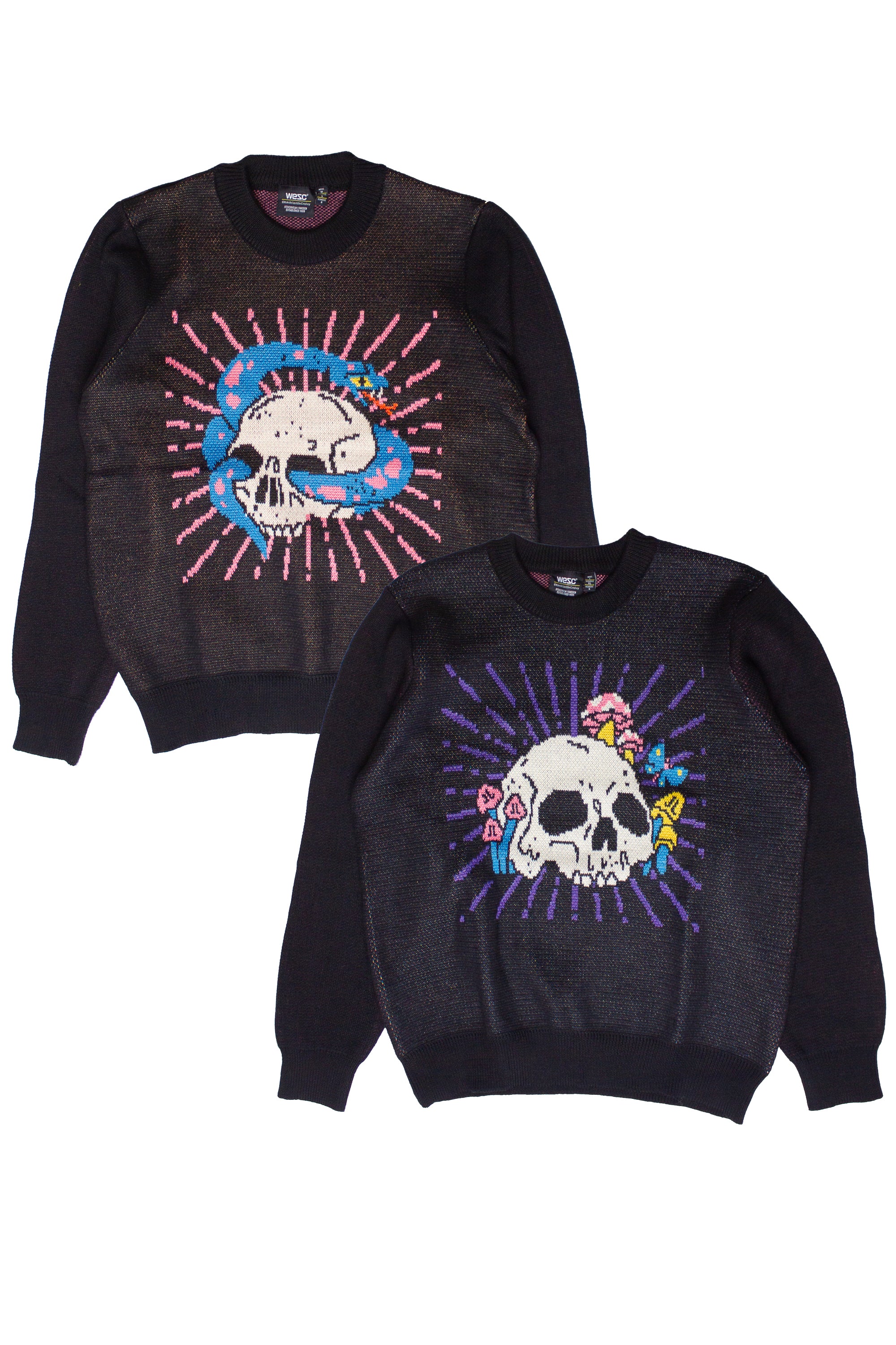 Skull Graphic Sweaters