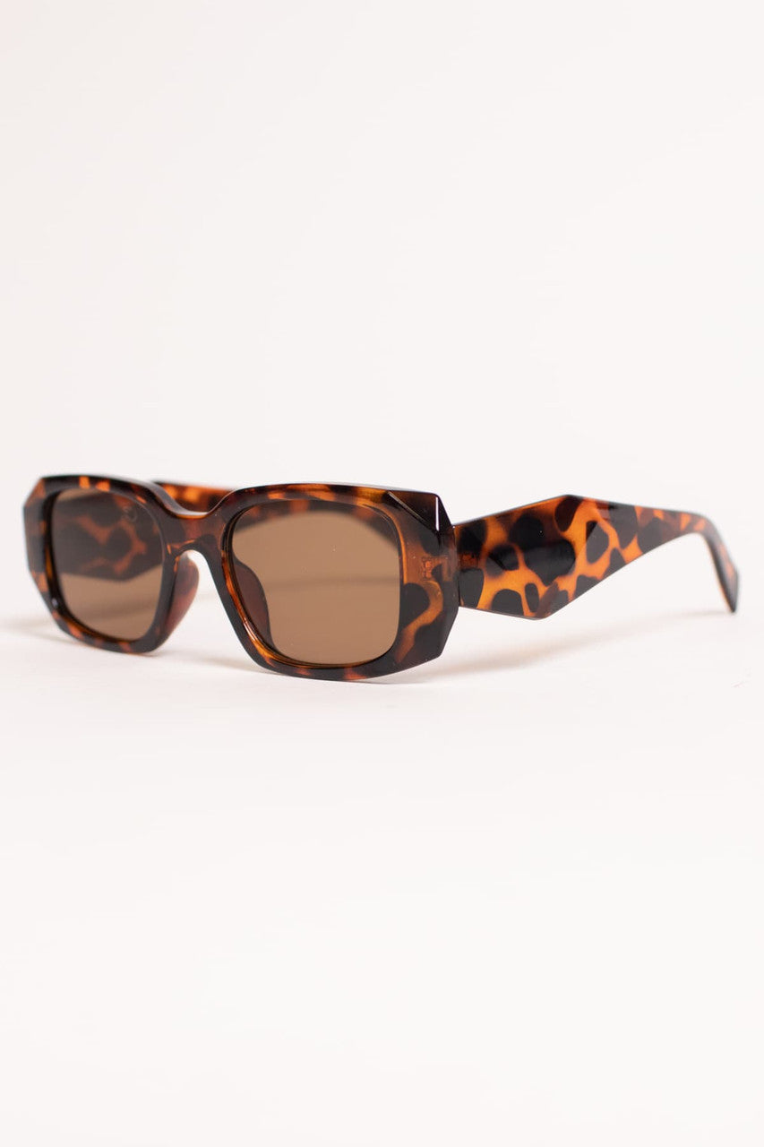 Mod Rounded Rectangle Sunglasses