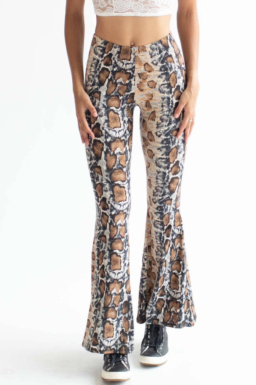 Snakeskin Bell Bottoms