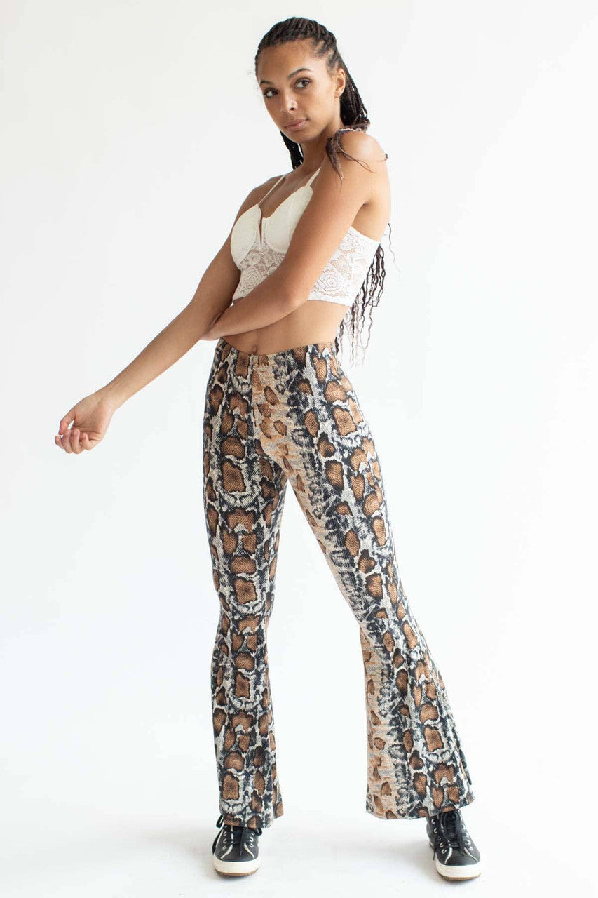 Snakeskin Bell Bottoms