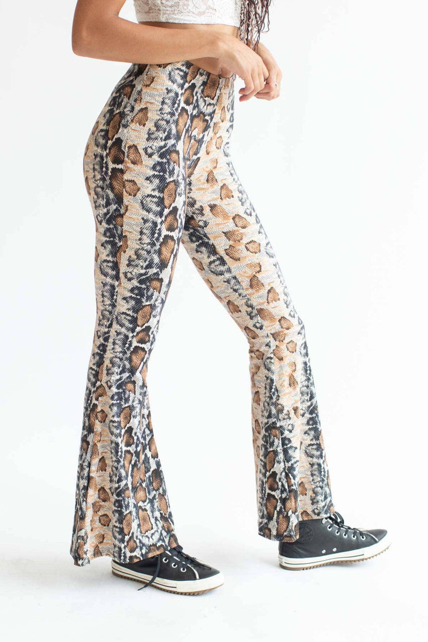 Snakeskin Bell Bottoms