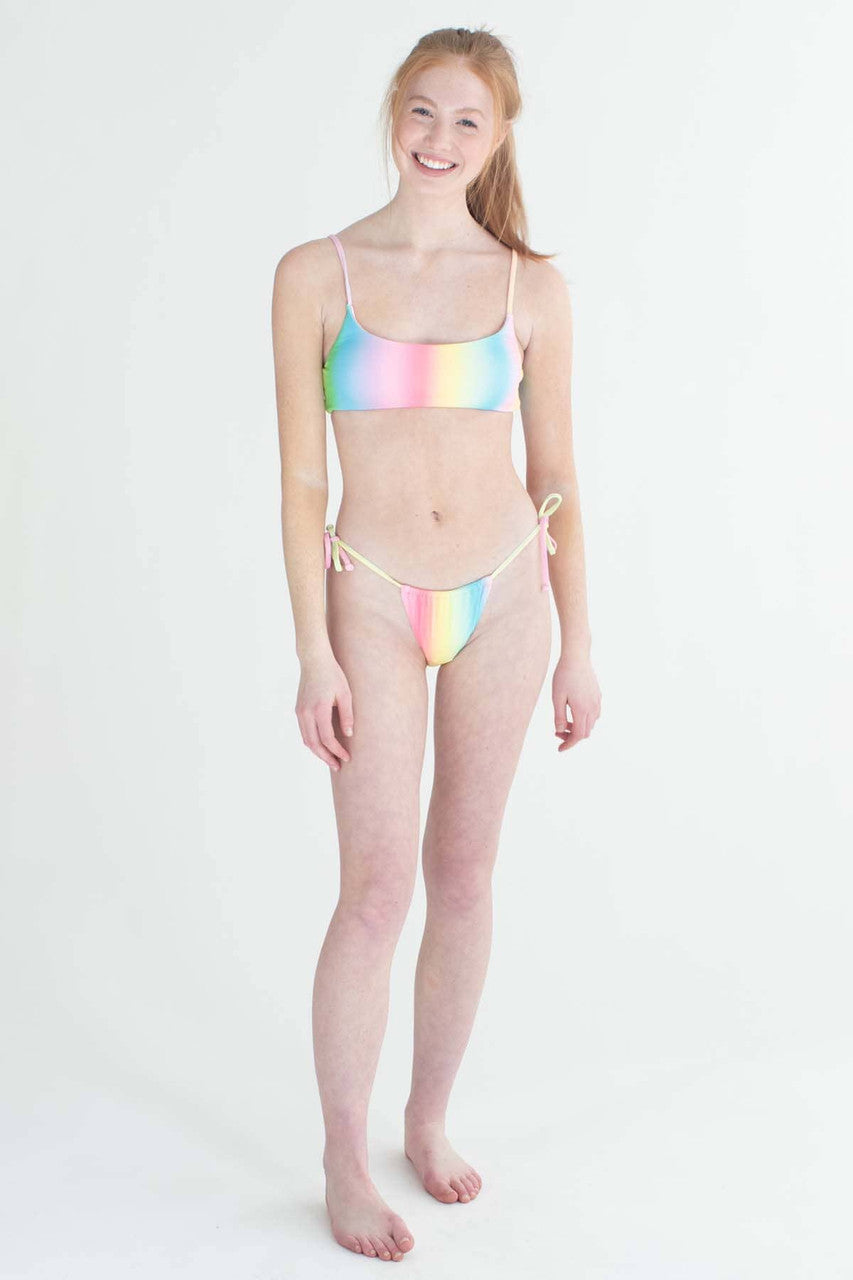 Soft Rainbow Bikini Bottom
