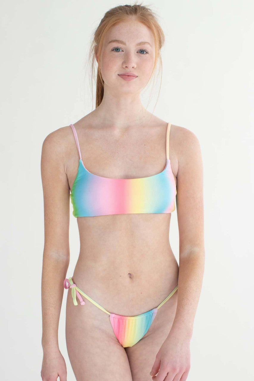 Soft Rainbow Bikini Bottom