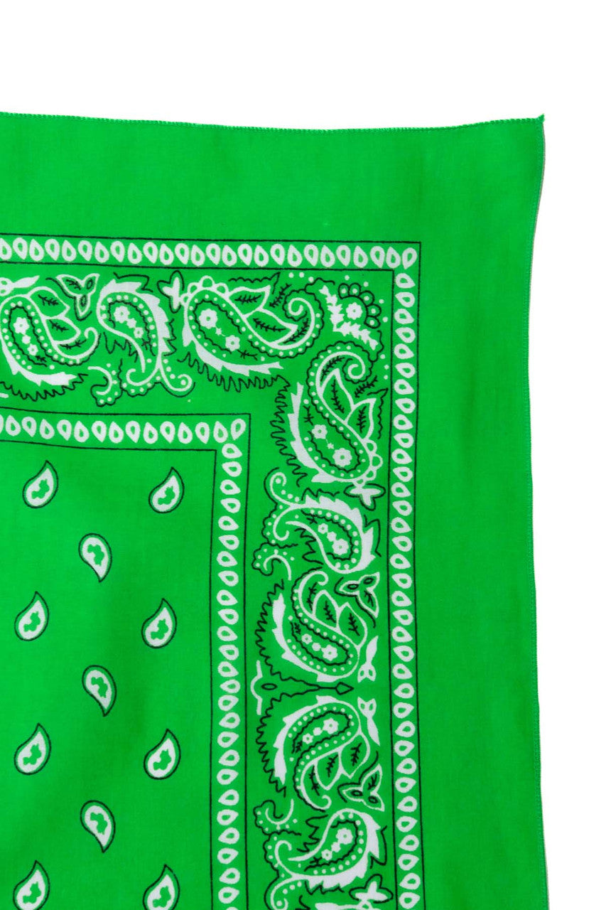 St. Patricks Bandana - overwrote tie dye