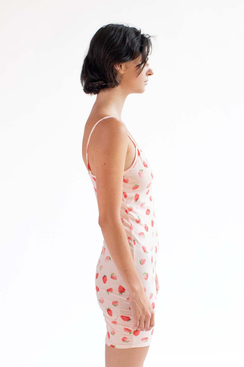 Strawberry Cami Mini Dress