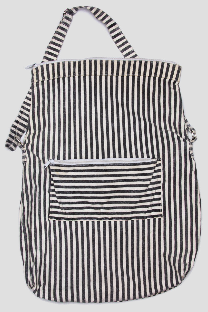 Striped Art Supply Bag