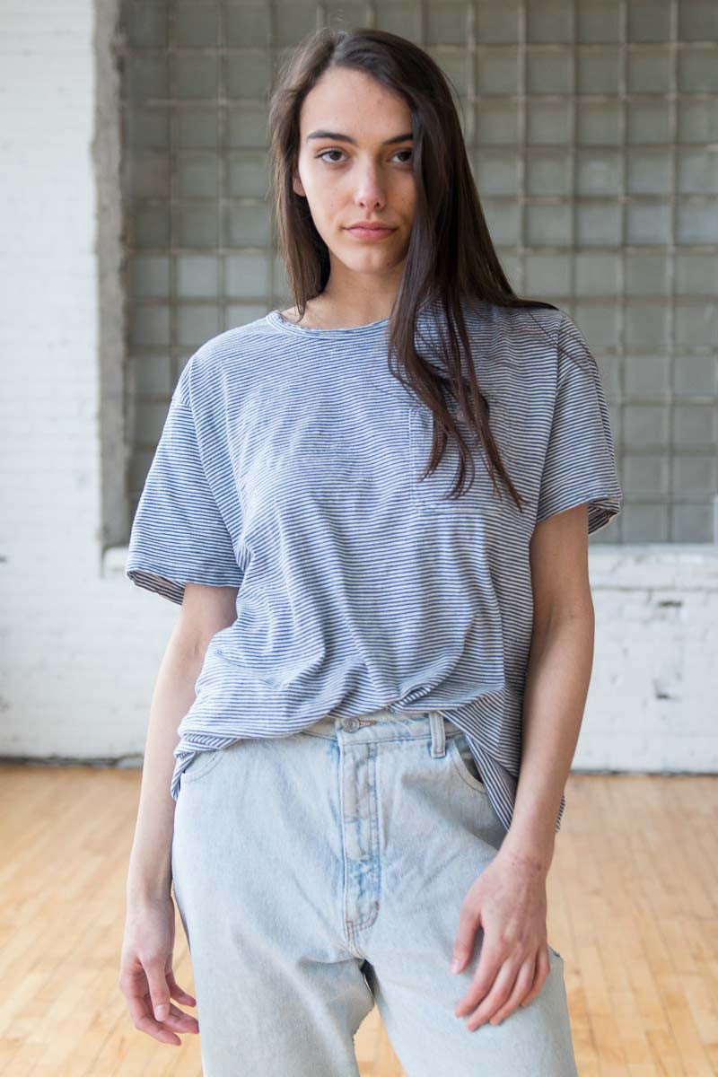 Striped Pocket Tee