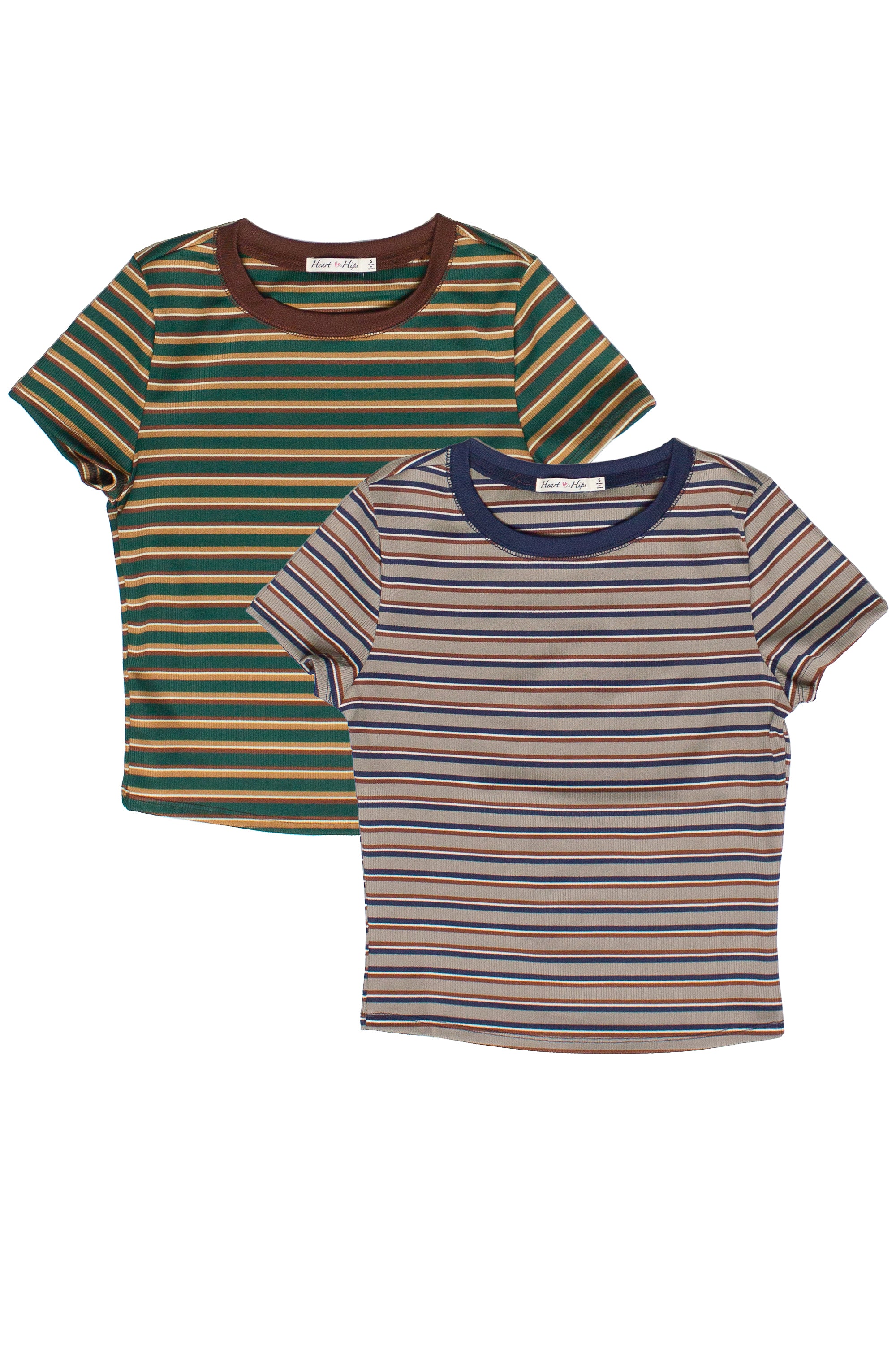 Striped Ringer Tees
