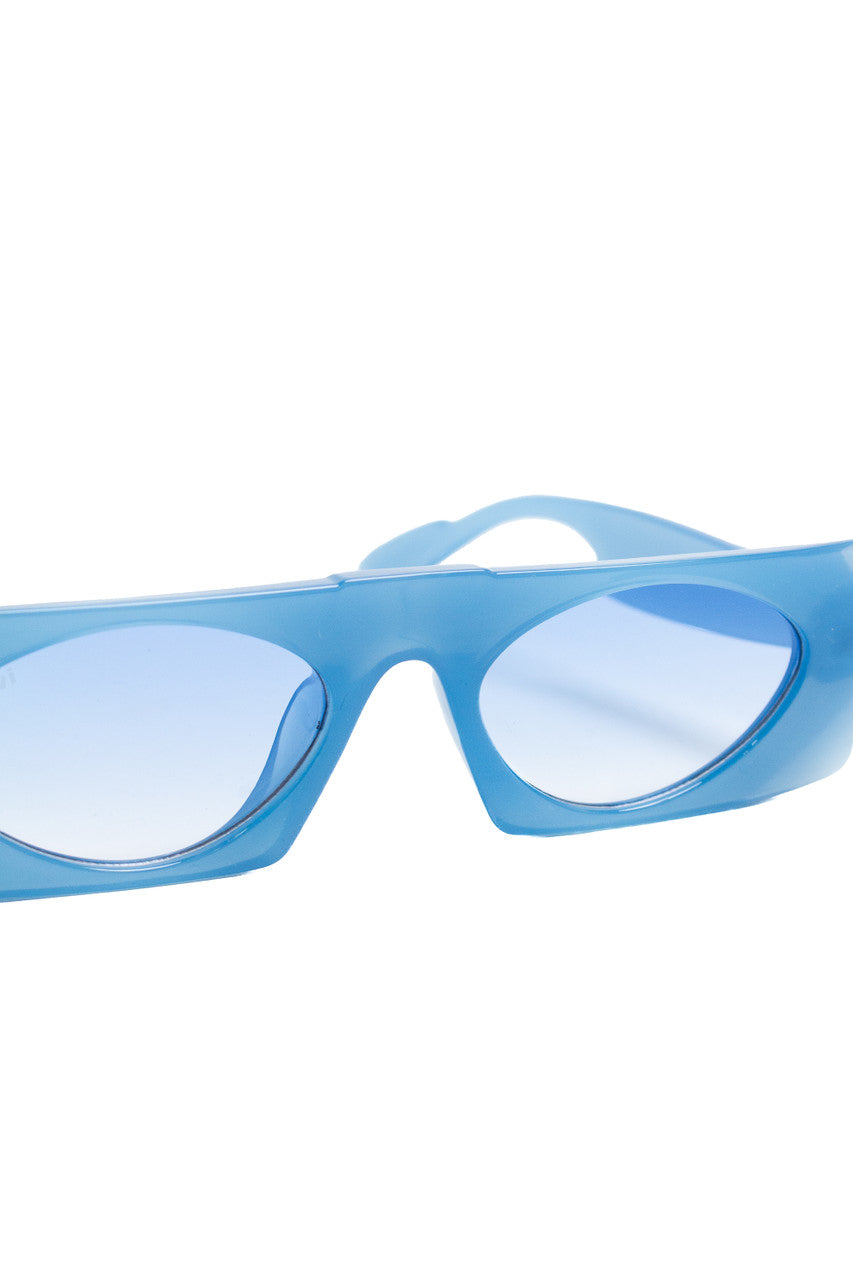 Retro Egg Lens Sunglasses