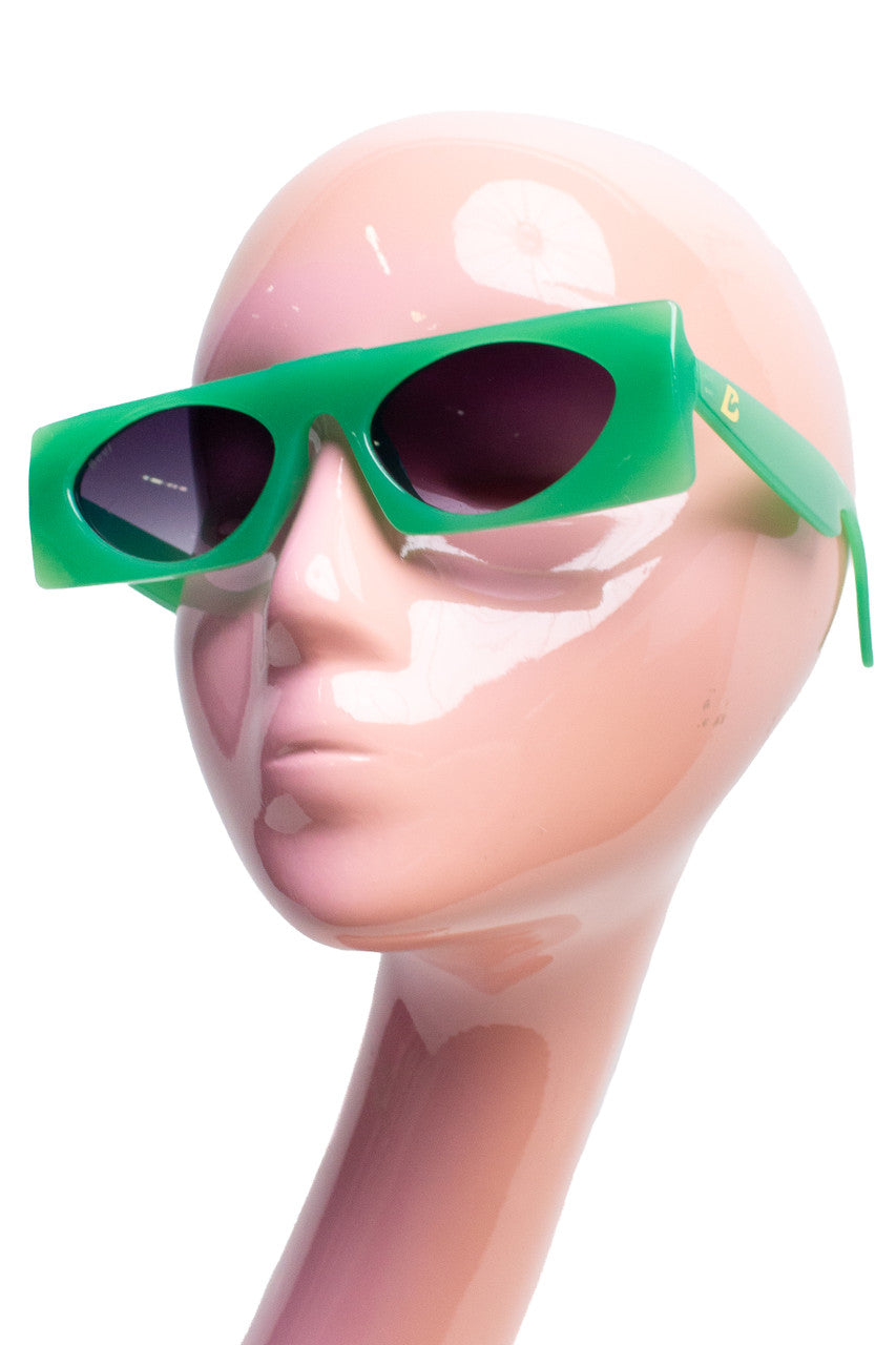 Retro Egg Lens Sunglasses
