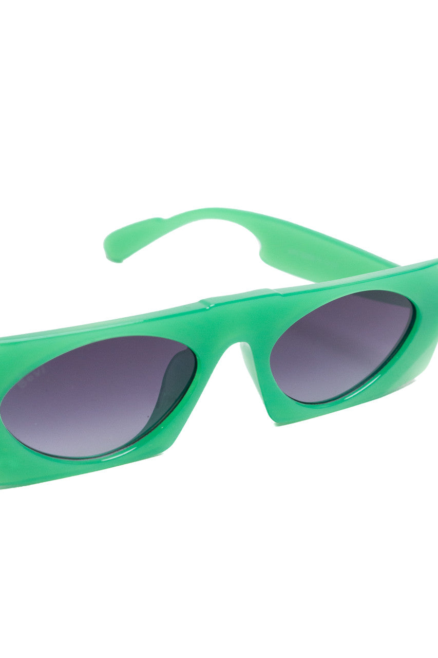 Retro Egg Lens Sunglasses