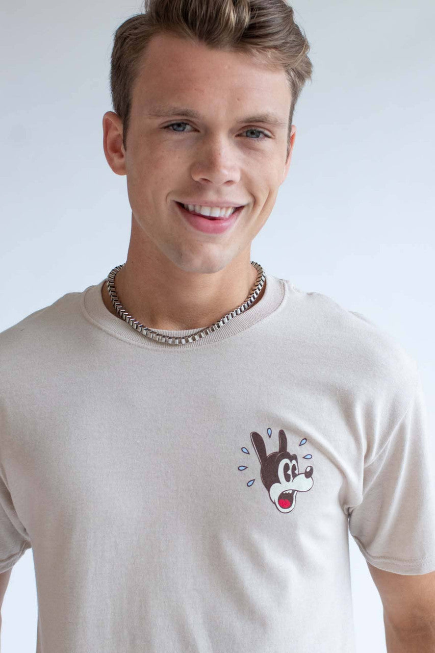 Surprised Cartoon Dog T-Shirt