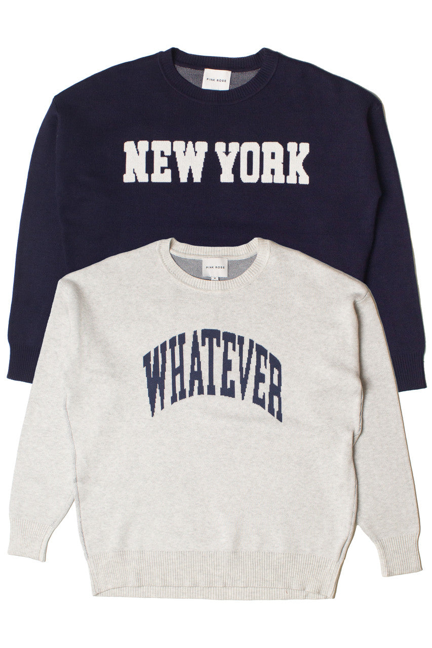 Graphic Knit Sweater