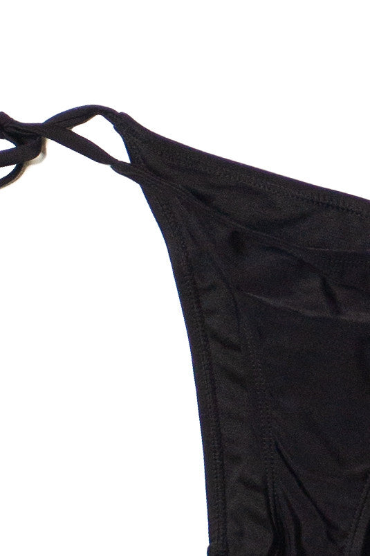 Black Triangle Bikini Bottom