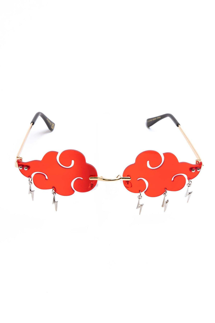 Swirly Cloud Frameless Sunglasses