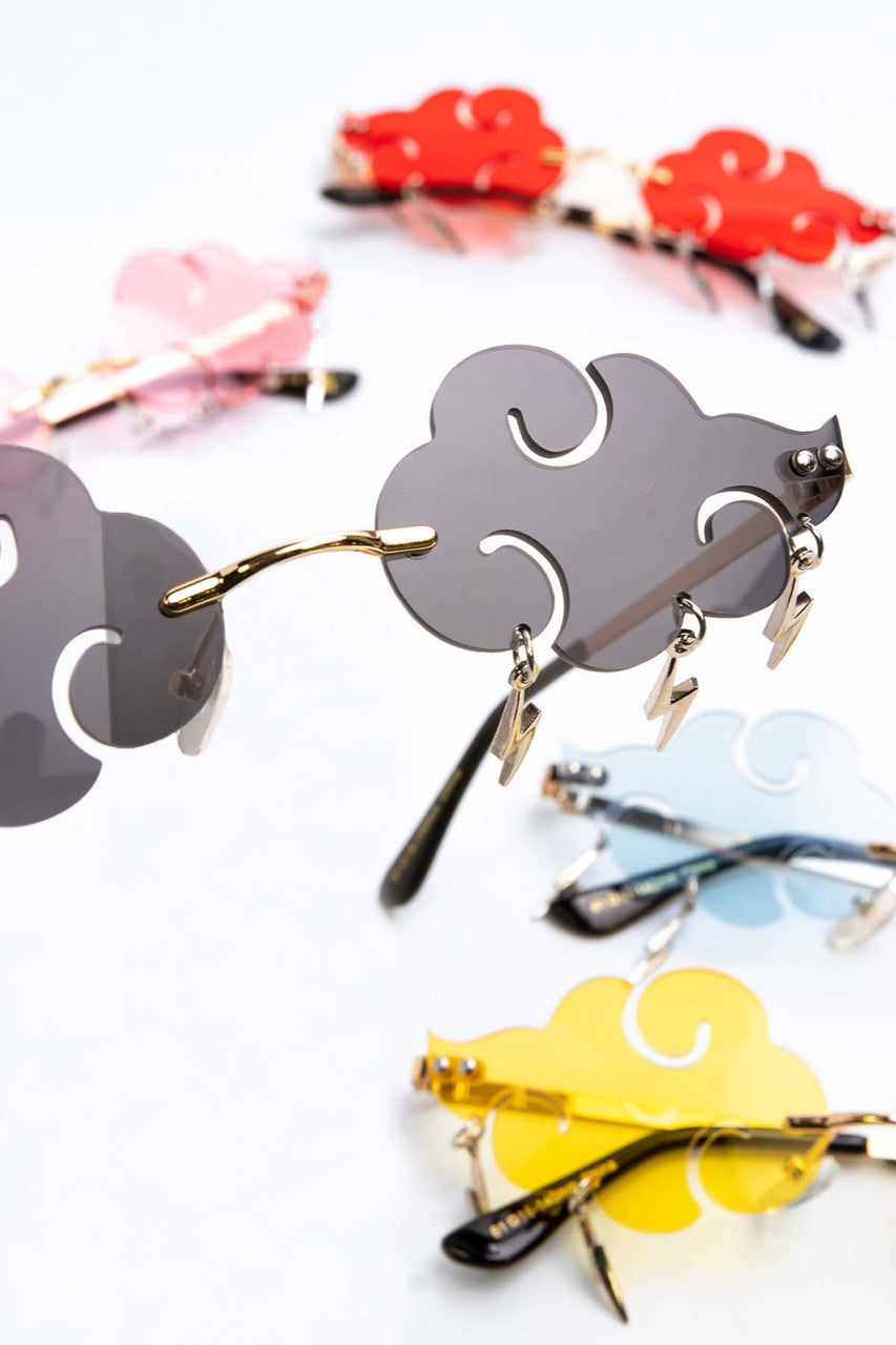 Swirly Cloud Frameless Sunglasses