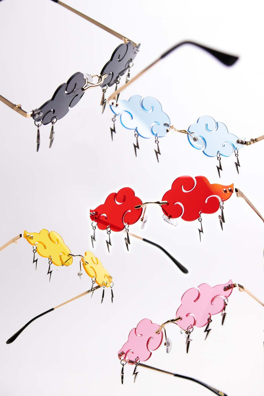 Swirly Cloud Frameless Sunglasses