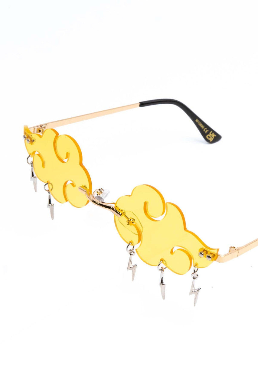Swirly Cloud Frameless Sunglasses