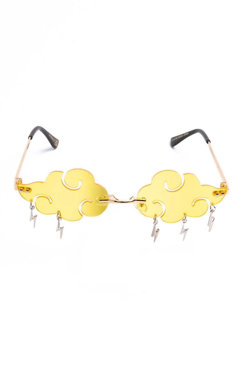 Swirly Cloud Frameless Sunglasses