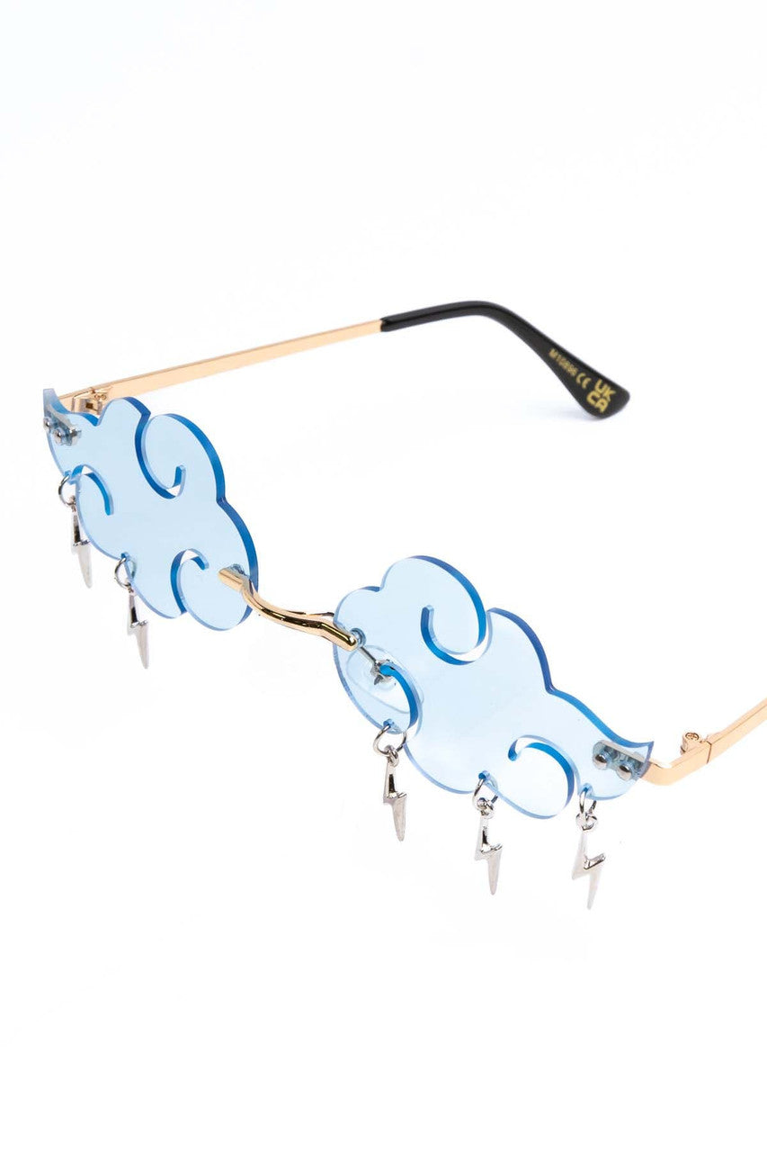 Swirly Cloud Frameless Sunglasses