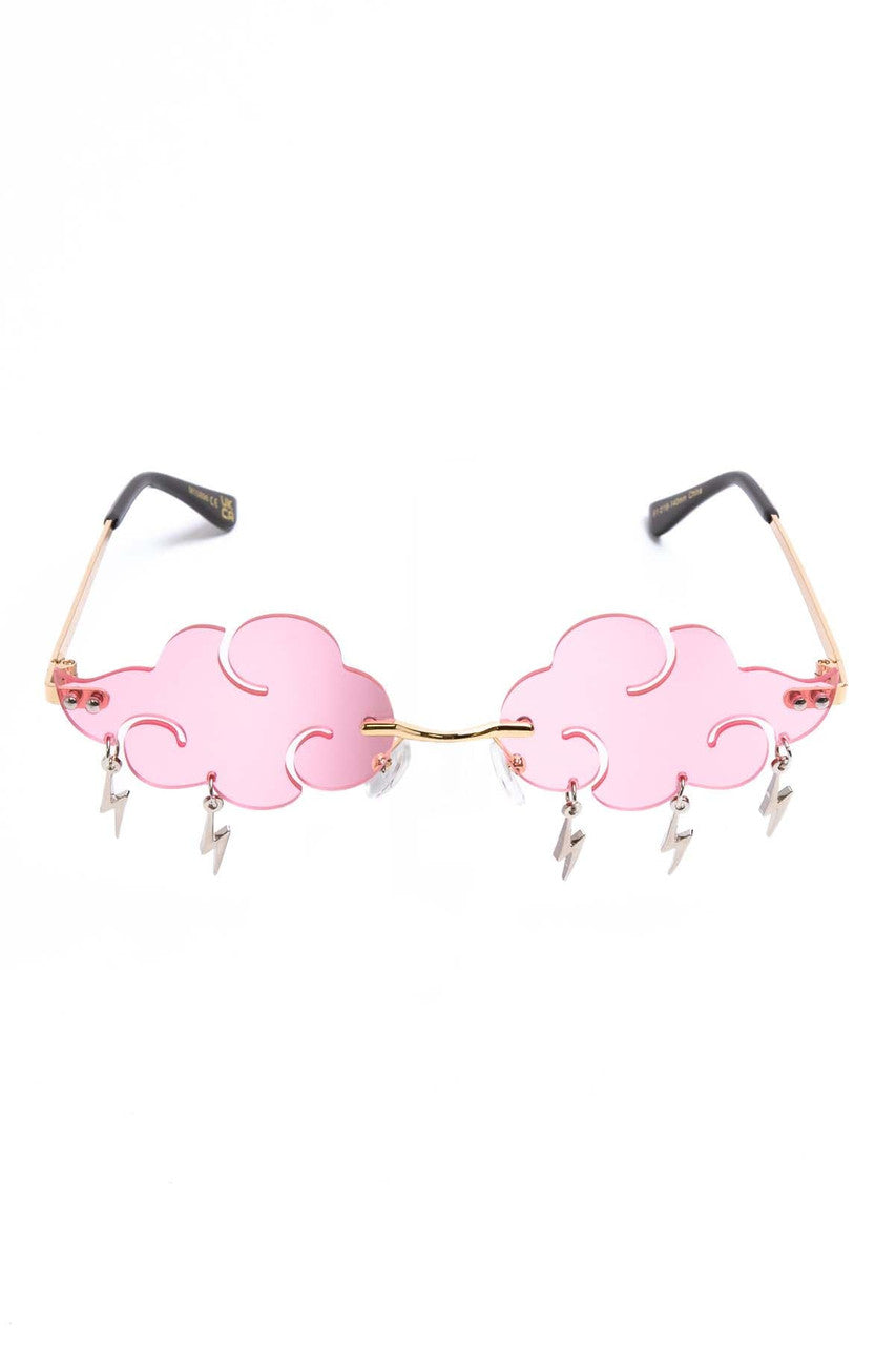 Swirly Cloud Frameless Sunglasses