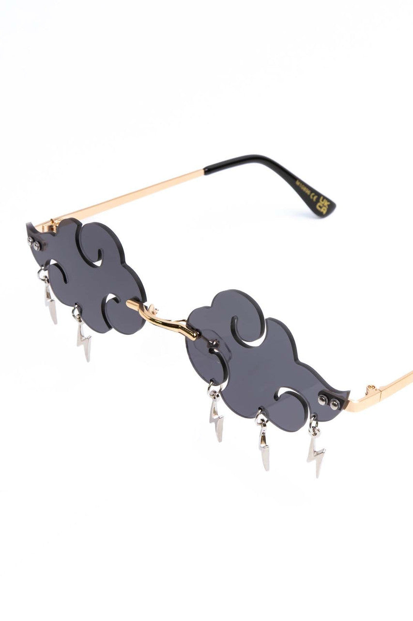 Swirly Cloud Frameless Sunglasses