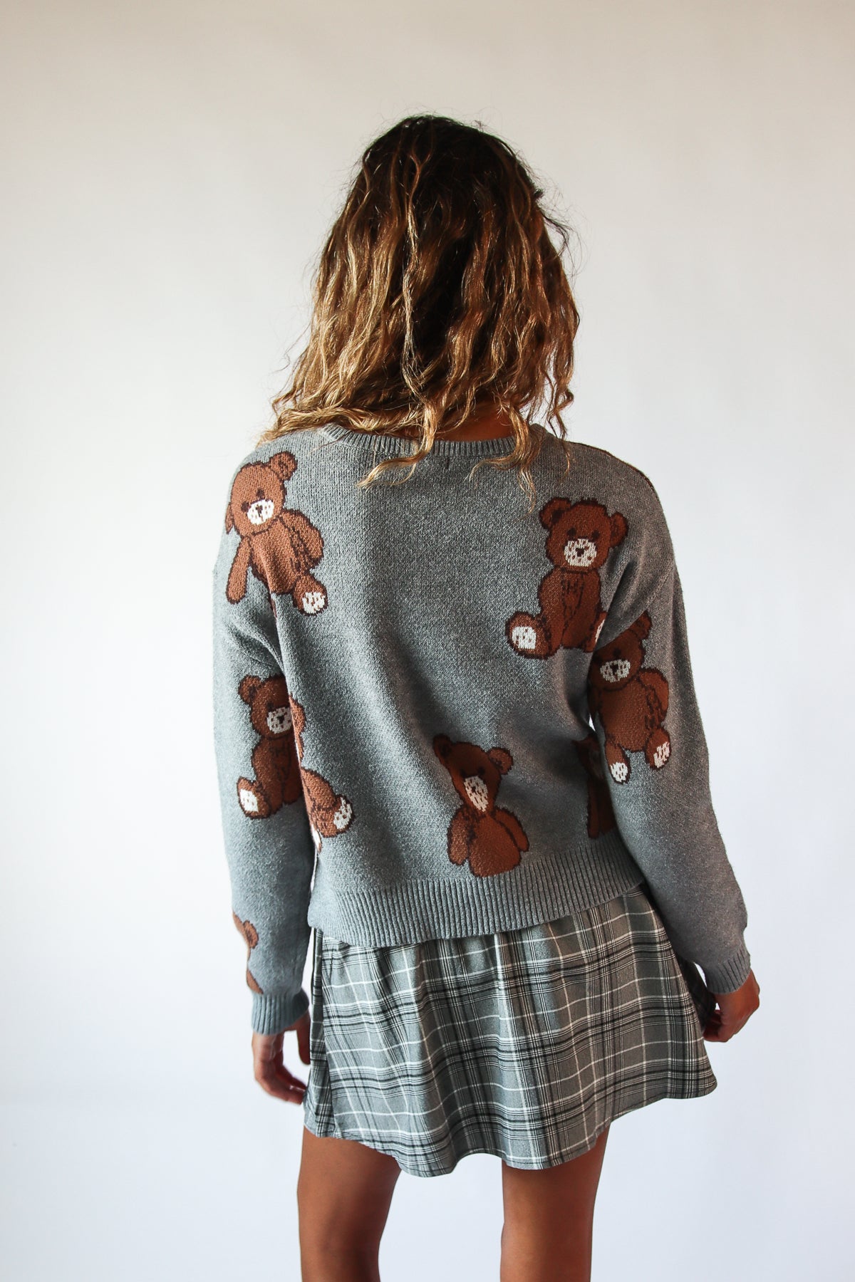 Knit Print Sweater
