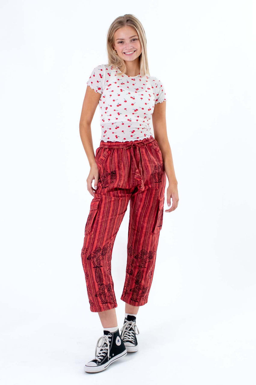 Thermal Cherry Print Tee