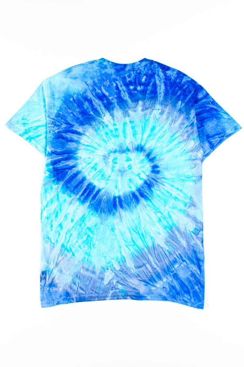 Blue Burst Tie Dye Shirt