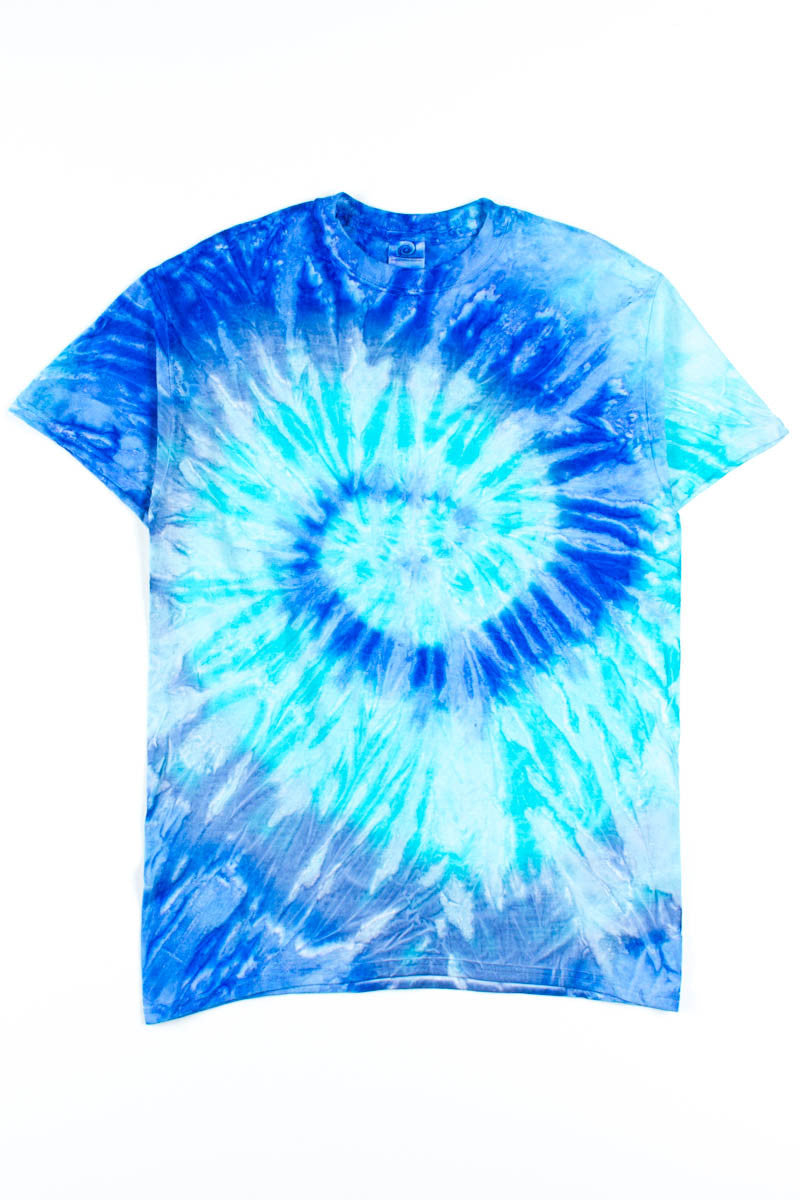 Blue Burst Tie Dye Shirt