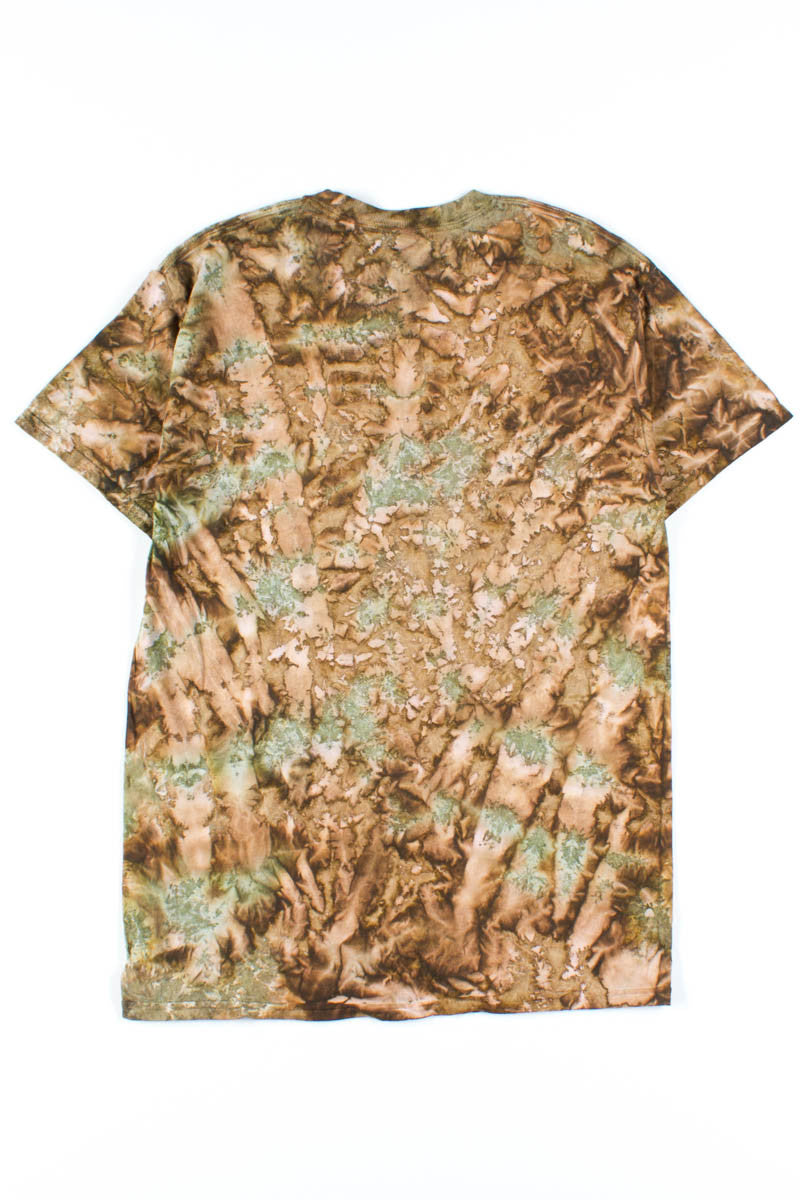 Camo Tie Dye Tee Shirt