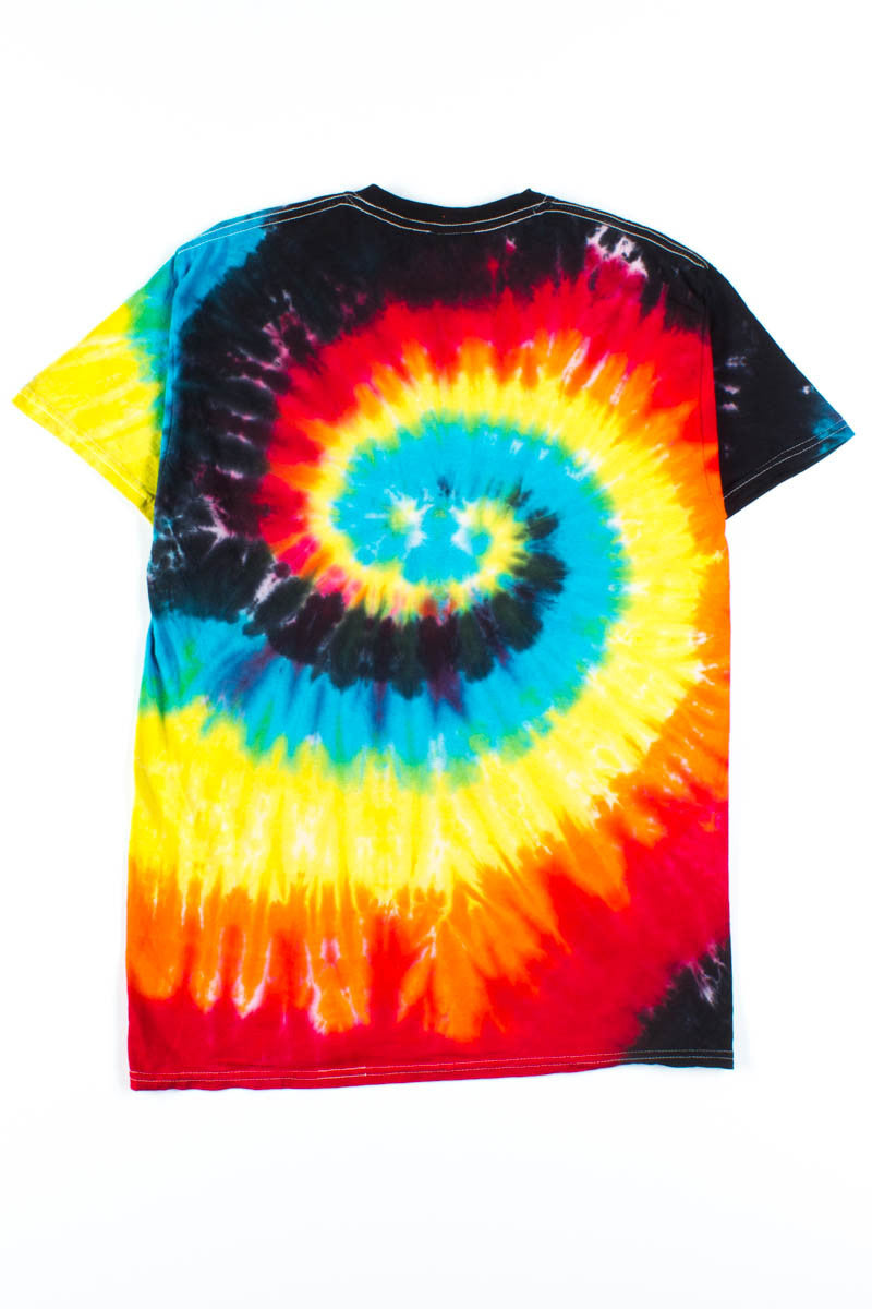 Dark Rainbow Swirl Tie Dye Shirt