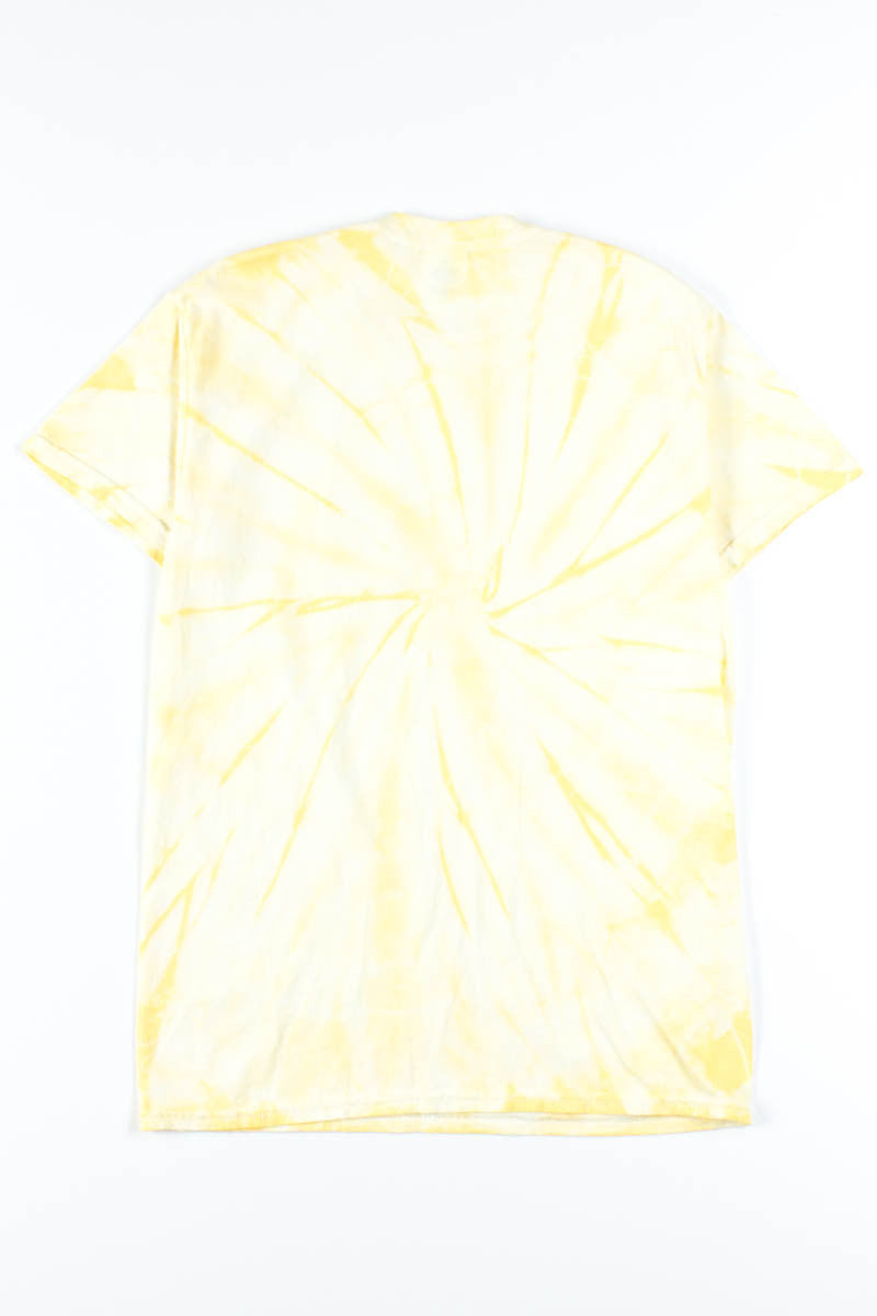 Light Yellow Tie Dye Tee Shirt
