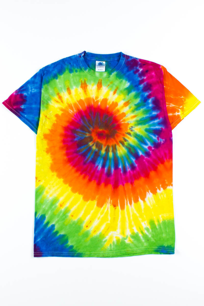 Classic Rainbow Tie Dye Shirt