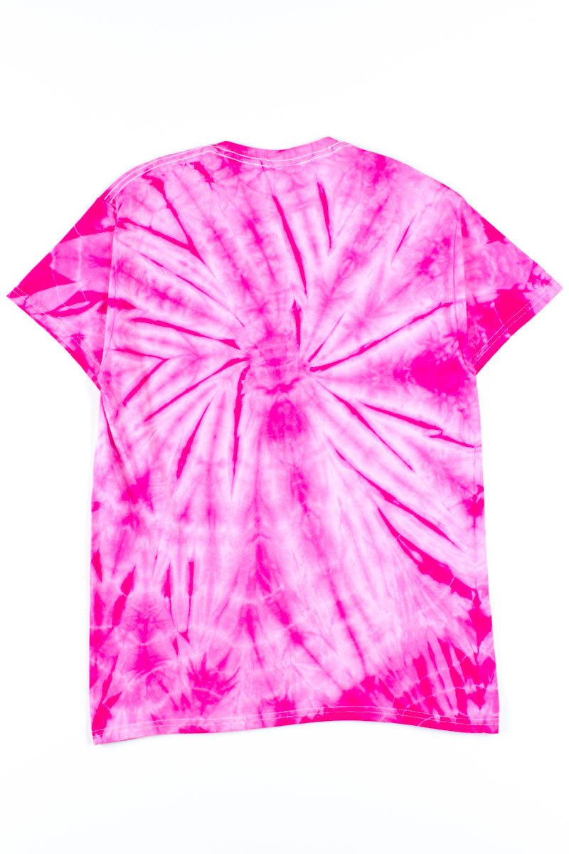 Fuchsia Tie Dye Shirt